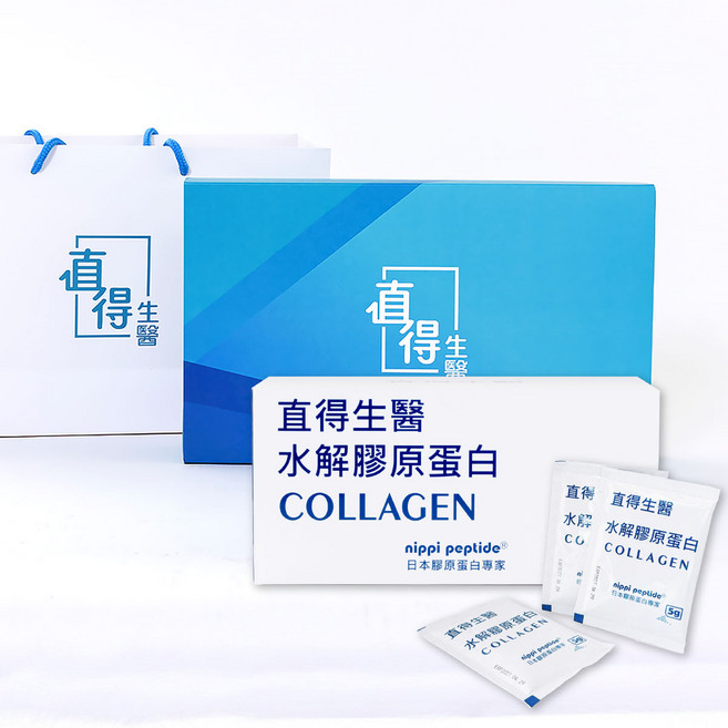 直得生醫 水解膠原蛋白 Nippi日本膠原蛋白專家, 5g, 30個