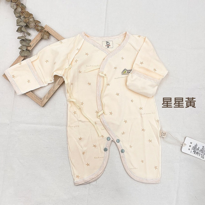 紗布衣 包屁衣 蝴蝶衣 新生兒裝 四季可穿 柔軟純棉 寶寶秋冬裝 A-d2