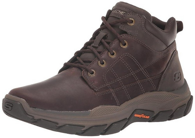 Skechers USA Men's Respected-Kordell 하이킹 부츠 Choc