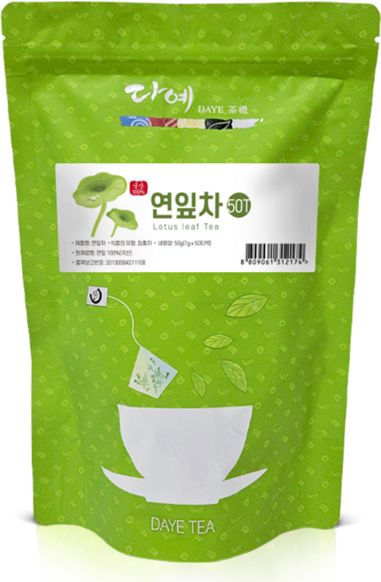 [본사직영] 다예 100%국산 맛있는 연잎차, 1개