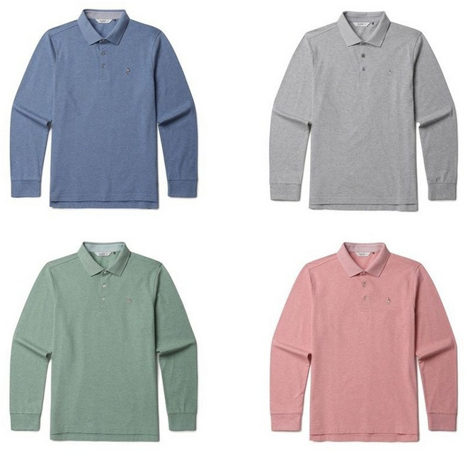 올젠 OLZEN 베이직 긴팔 피케 티셔츠 ZOG1TT1301 698119