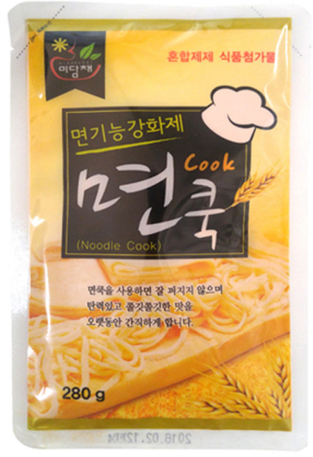 면기능 강화제 면쿡 280g, 5개