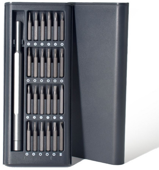 자석 정밀 미니 드라이버 세트 안경 시계 노트북, 1개