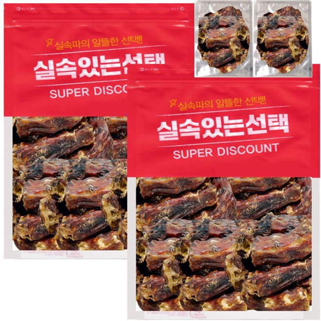 1+1 실속있는선택 오리뼈간식 대용량 500g + 100g, 2개, 오리목뼈500g+100g