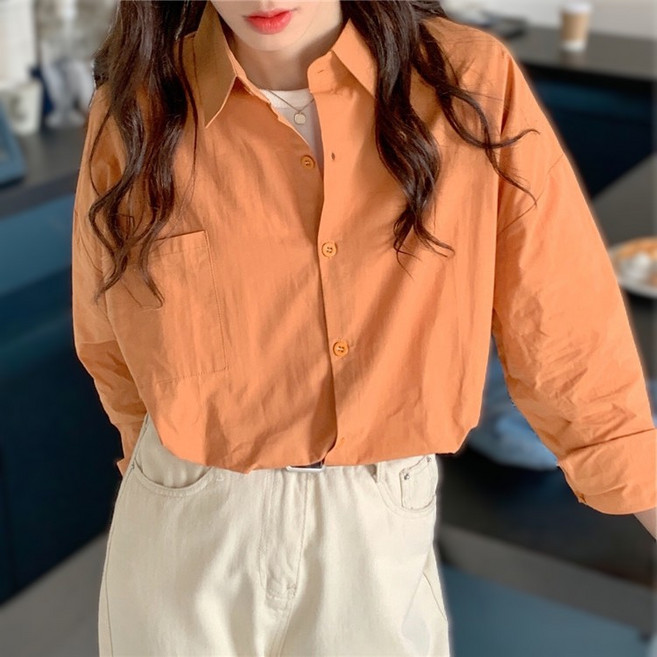 키뭉 베이직 크리스프 셔츠