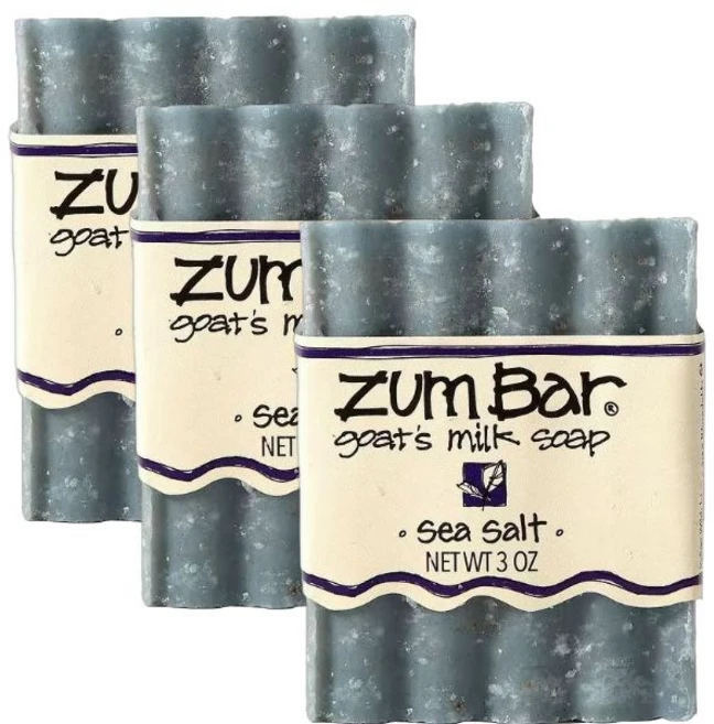 Indigo Wild Zum Bar 줌 바 고트밀크 씨솔트 비누 85g 3개 - 쿠팡