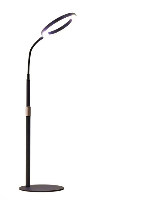 植物生長燈 72燈珠 10級亮度可調 3種定時模式, 黑色-全光譜落地植物燈