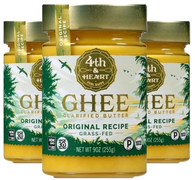 포쓰앤하트 기 버터 오리지널 레시피, 255g, 3개, 오리지널 레시피(Original Recipe) - 쿠팡