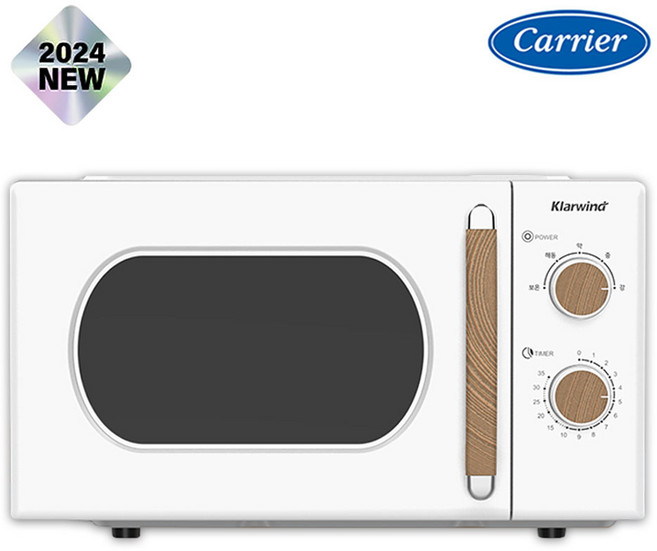 캐리어 클라윈드 모던 레트로 전자레인지 20L KMWT-020AWNWO, 단품