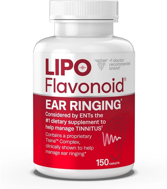 Lipo-Flavonoid Plus Ear Health 리포플라보노이드 플러스 이어 헬시, 1개, 150정 - 쿠팡
