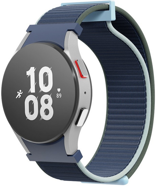 아이엠듀 갤럭시워치 호환 스포츠 루프 커브형 스트랩 20mm, 어비스네이비, 1개