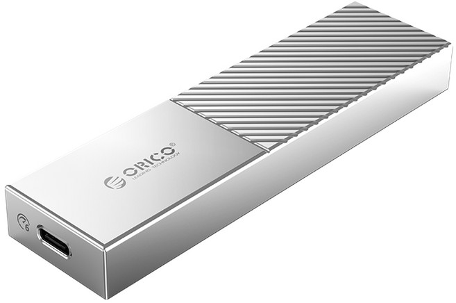 오리코 M.2 NVMe 알루미늄 10Gbps 외장하드 케이스 M206C3-G2, 1개, 실버
