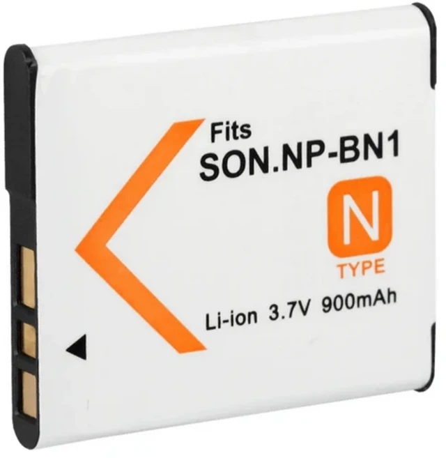 호환 NP-BN1 카메라 배터리 900mAh 소니 DSC TX9 WX5 W390 QX100, 06 1 Battery