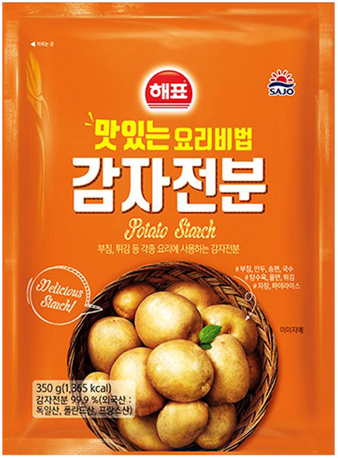 [사조대림] 해표 감자전분 350g x30개, 30개