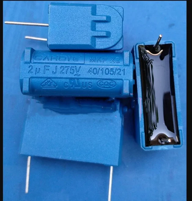 0.27UF 유도 밥솥 커패시터 0.3UF 2UF 4UF 5UF 6UF MKP X2 400V 1200V 피치 31mm, 03 2UF 400VDC 275VAC