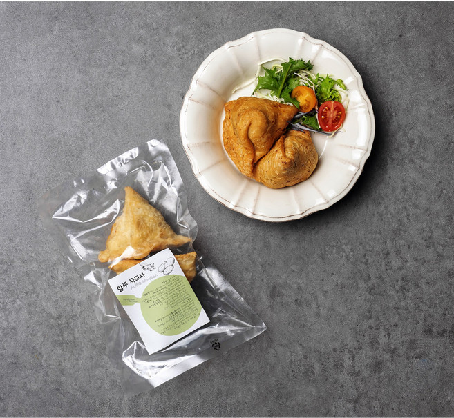 [베나레스] 알루사모사 인도만두 samosa 채식간식, 1개, 120g
