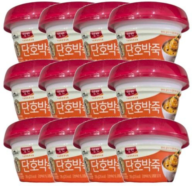 동원 양반 단호박죽, 285g, 12개