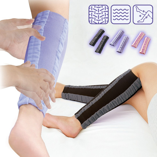 주물주물 종아리 압박밴드 (휴식나이트케어) 인체공학 수면 압박 스타킹 잘때 숙면 수면용 다리 저림 하체 붓기 다이어트 슬림 레그 카프 슬리브 서포터 보호대 밴드