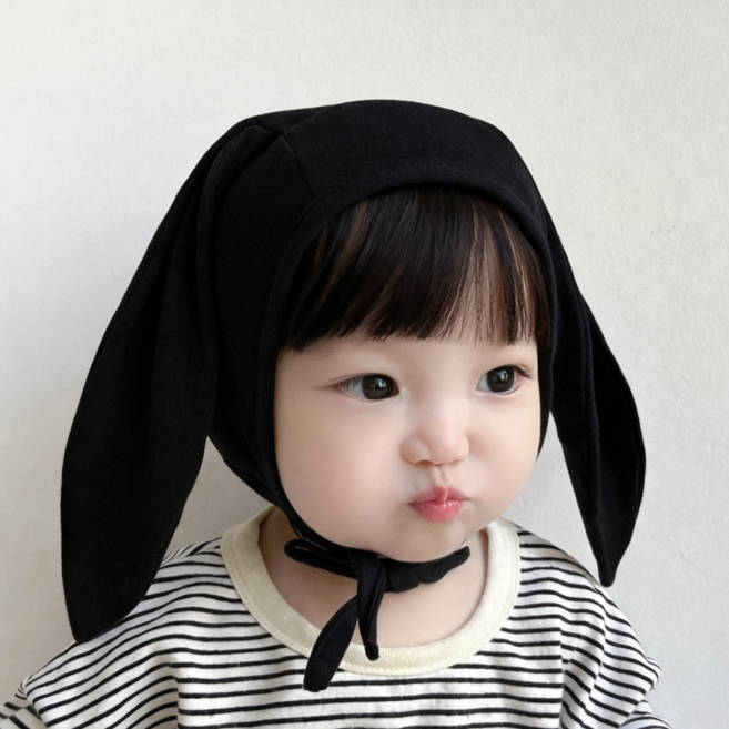 [KC인증]아기 토끼 보넷 유아