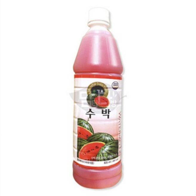 주스 쥬스 베이스 수박 원액 청솔수박베이스 과일주스 과즙음료 청솔음료베이스, 900ml