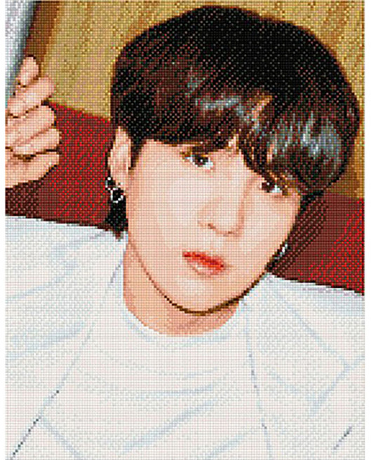 BTS 슈가 Ver.06 (캔버스) 보석십자수 40x50, 단품, 1개