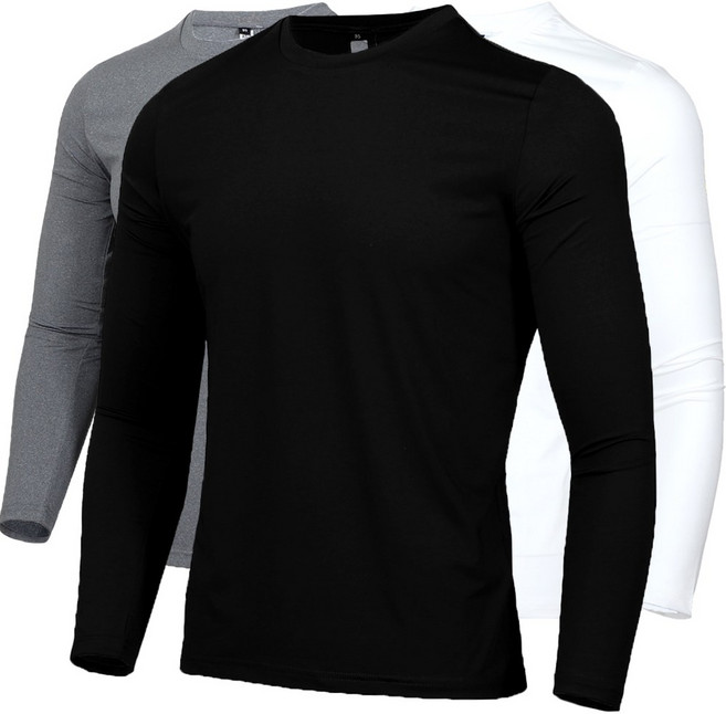 늑대와여우 [1+1] 남자 봄 여름작업복 긴팔 쿨론 냉감 빅사이즈 티셔츠