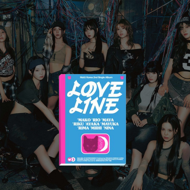 [홀로그램 슬리브 증정] 니쥬 NiziU 싱글 2집 LOVE LINE 포토북 버전 Photobook ver.