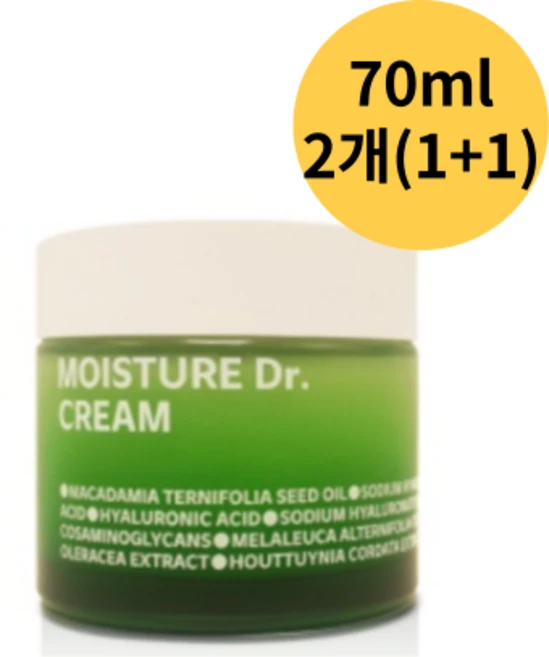 [백화점 정품] 아이소이 모이스춰 닥터 크림 70ml, 2개 - 쿠팡