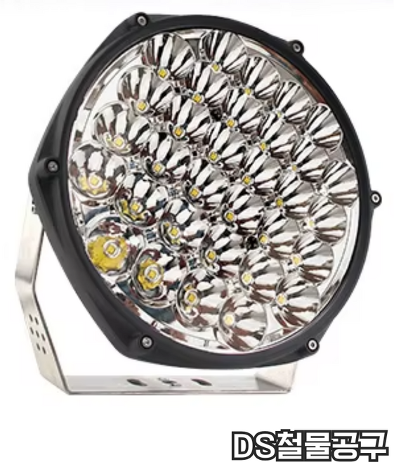 DS철물공구 LED 260W 밝고 멀리가는 초강력 써치라이트 서치라이트 완벽방수등 빔확산형 선박 차량 트랙터 오프로드 DC12V 24V 30V, 1개