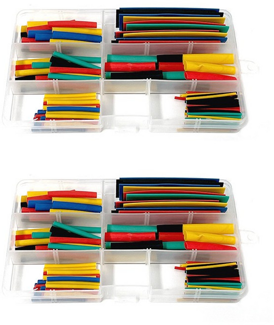 원폴뎀 열수축튜브 세트 164pcs, 2개