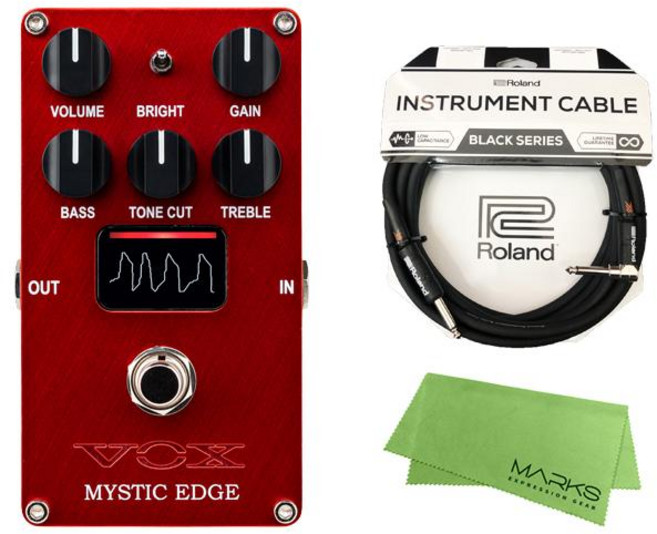 VOX MYSTIC EDGE [VE-ME] + Roland 케이블 세트 진공관 앰프이펙터[택배우편][구분 A], 1개