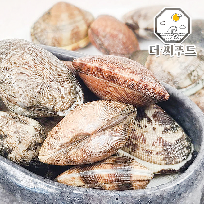 냉동 피바지락 바지락 칼국수 조개 해물 술찜, 2개