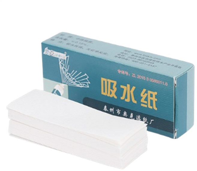 老羊樂器店 開發票 管樂專用皮墊紙 吸水紙 按鍵布 適用薩克斯風/長笛/黑管, 1個, 盒裝(100張)