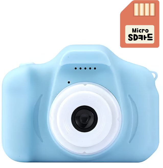 하이라라 어린이 키즈 미니 디토 카메라, 하늘+메모리카드