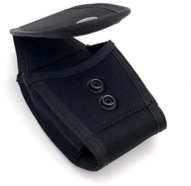 전술 직업 수갑 케이스 경찰 족쇄 홀스터 Molle 벨트 파우치 나일론 홀더 수갑 사냥 액세서리 장비, 03 Type C, 1개