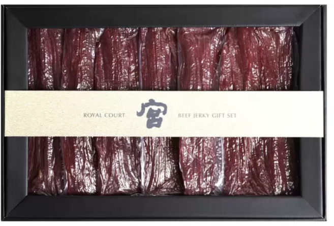 프리미엄 수제 한우육포 선물세트 600g+ 보자기 쇼핑백 저온숙성 추석 명절 선물세트, 600g, 1박스