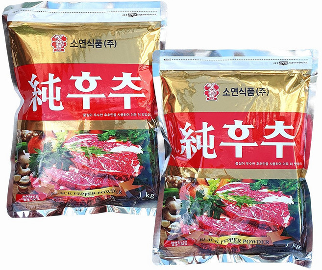 새마원 소연 순후추 100% 흑후추가루 1kg 업소용 후추가루, 2개