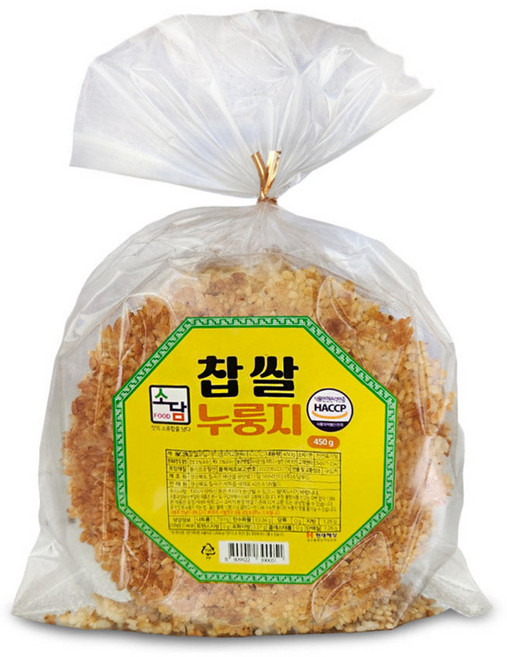 가마솥 찹쌀 누룽지, 1개, 850g
