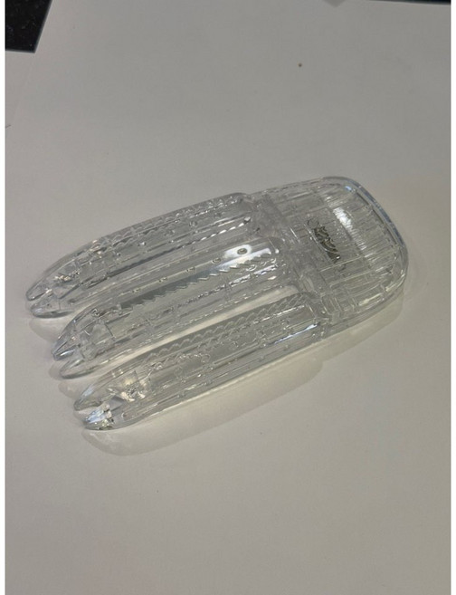 밍크아이 옆머리용 헤어클립 세트, 2개, 옆날투명세트