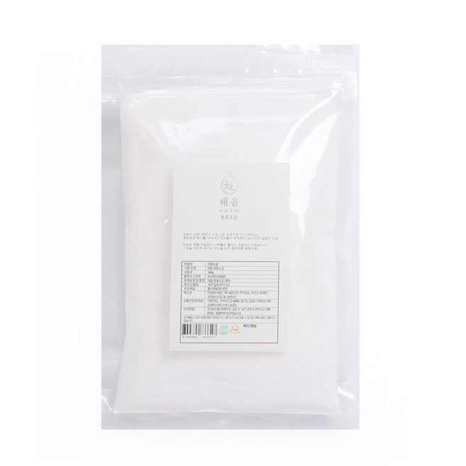 프리미엄 용융소금 해음 200g 미네랄 알카리 소금 비금도 명품 천일염사용 양치소금, 500g, 1개, 해음 용융소금