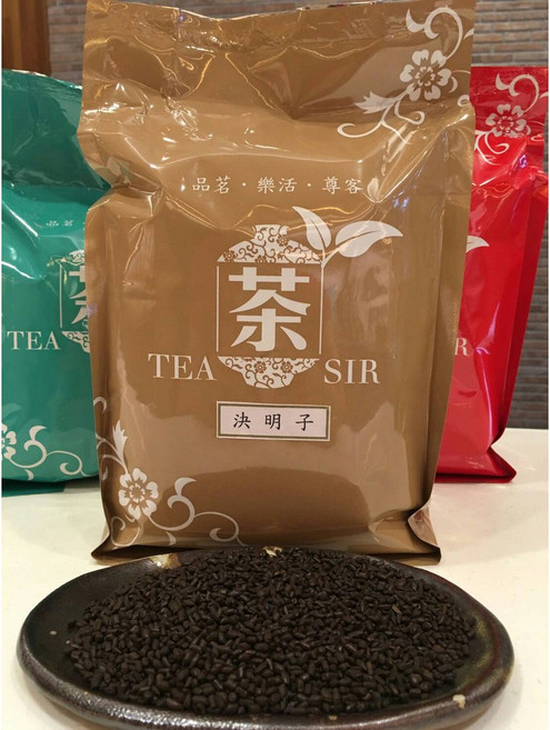 【拾茶客】TEA SIR 重烘焙決明子(營業用散裝非濾包)-1200公克裝-優質檢驗合格茶葉, 1個