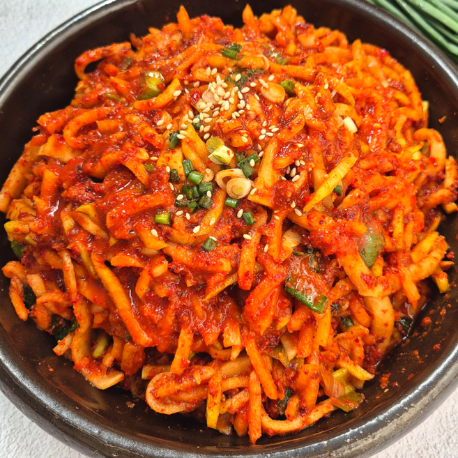 전라도 무생채 김치 국산농산물100%, 1개, 2kg