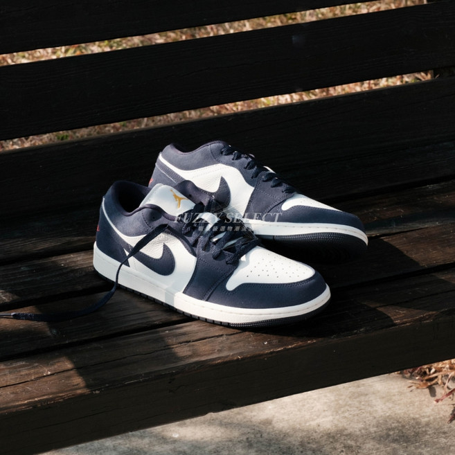 Air Jordan 1 Low SE Obsidian 麂皮