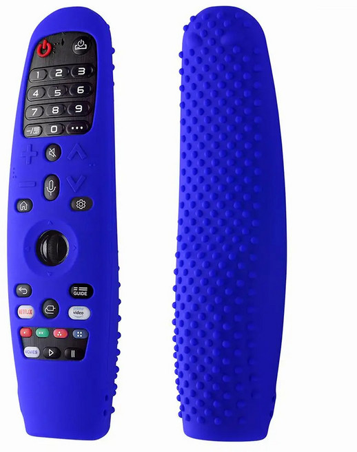 부드러운 실리콘 원격 제어 케이스 커버 LG 스마트 TV 매직 AN-MR20GA 19BA 650A 용 방지 교체 액세서리, [06] Blue