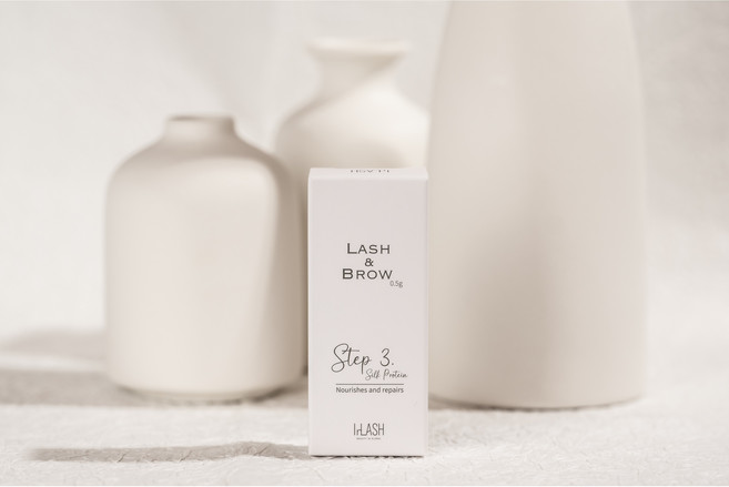 인래쉬 속눈썹 브로우 펌제 3제 영양 보습 케어 실크 단백질 10파우치 세트, 10개, 0.5g