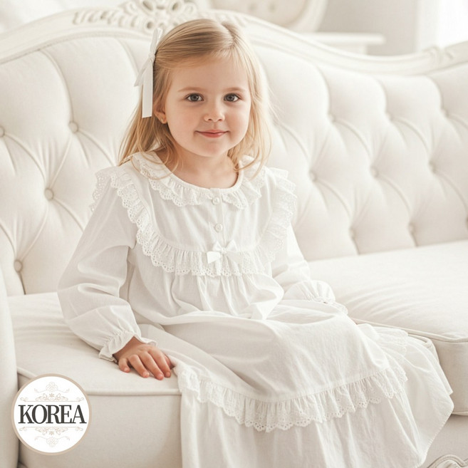 유아 원피스 잠옷 키즈 엔젤D