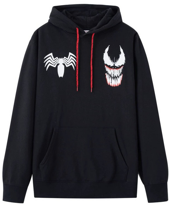 【J4】全新Marvel 猛毒和蜘蛛人 Venom Spiderman帽T SZ L