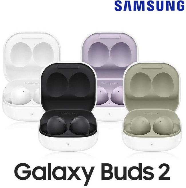 삼성 중고 Galaxy 버즈 버즈2 버즈플러스 버즈라이브 블루투스 무선 이어폰, 그라파이트, 중고 갤럭시 버즈2 SM-R177N, 충전케이블 필요없어요