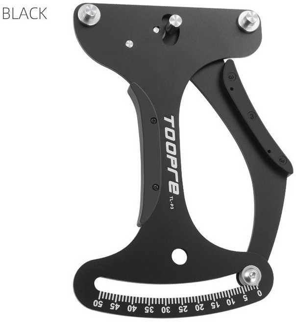 투프레 자전거 스포크 텐션 미터 산악 휠 그룹 측정 편차 도구, 1개