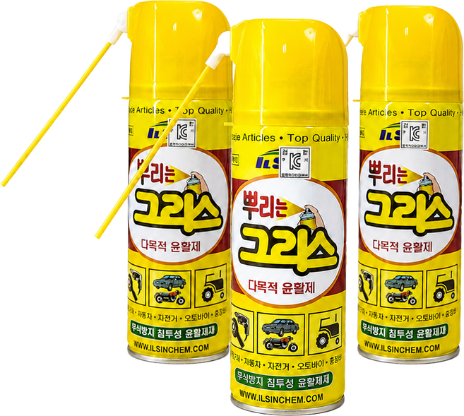 8위 - 일신제약 뿌리는 그리스 420ml, 3개